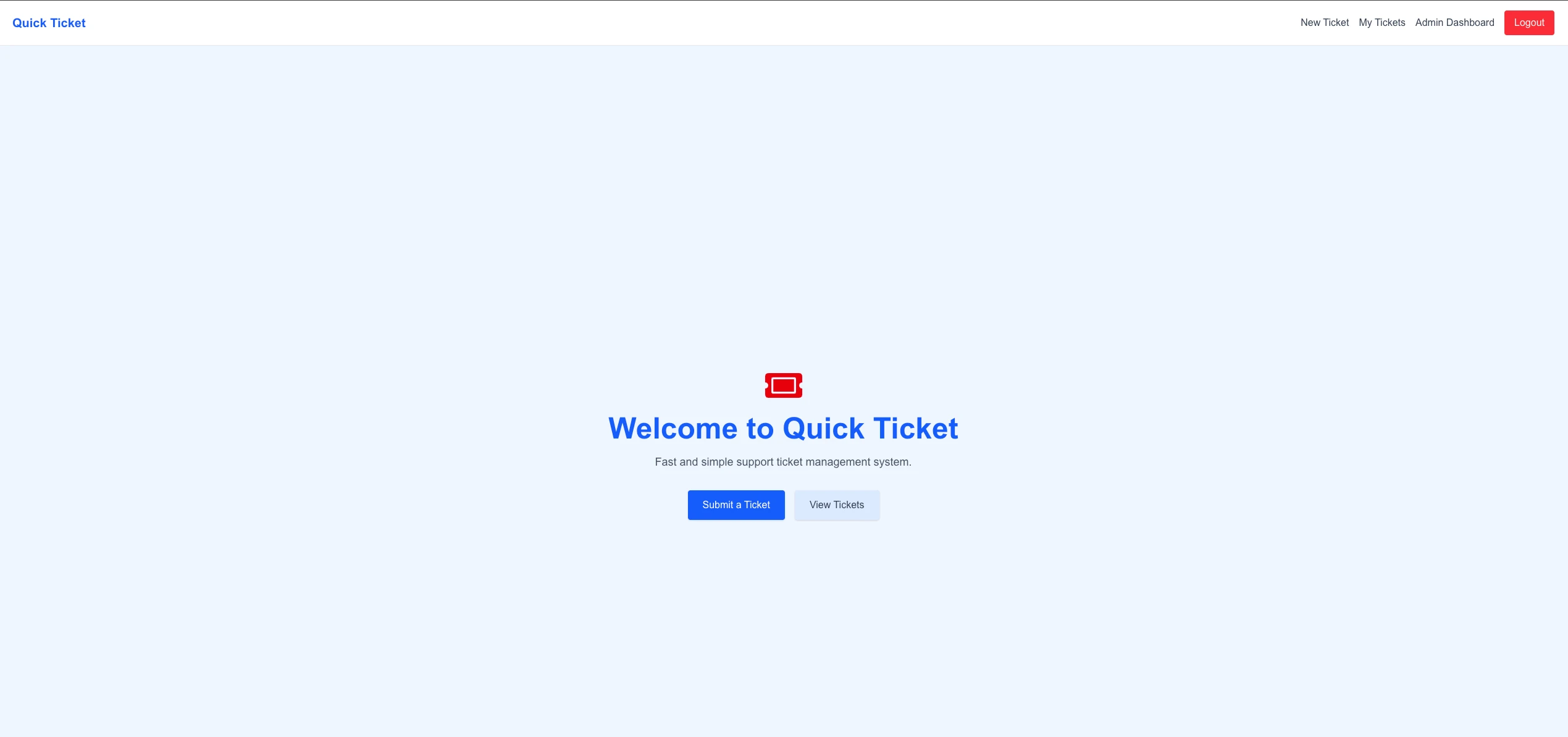 Quick Ticket